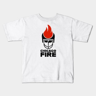 Defunct Chicago Fire Football 1974 Kids T-Shirt